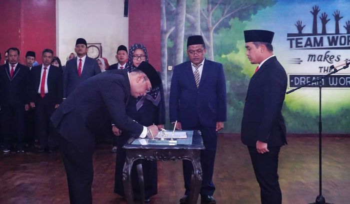 Lucky Danardono Dilantik Jadi Pj Sekdakot Pasuruan