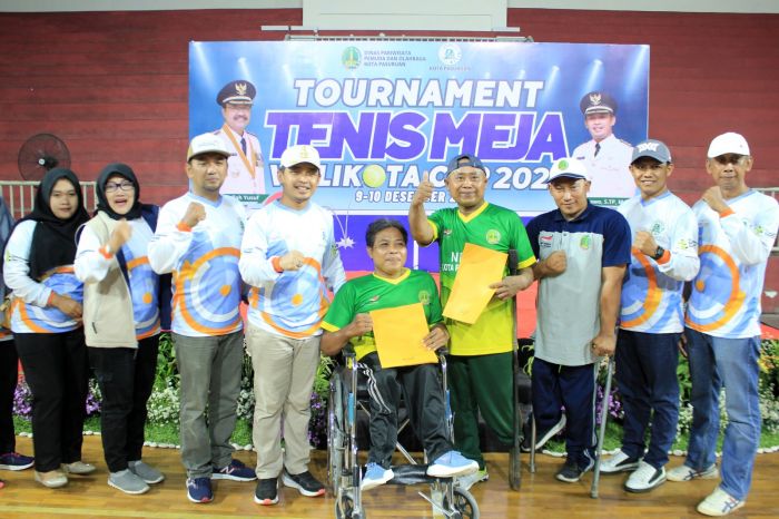 Turnamen Tenis Meja 2023 Dibuka, Wakil Wali Kota Pasuruan Berharap Jadi Seleksi Altet Berprestasi