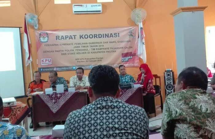 KPU Pacitan Ajak Parpol Samakan Persepsi soal Pilgub