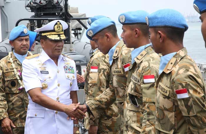 Bawa Harum Nama Indonesia di Lebanon, KRI Bung Tomo-357 Kembali ke Surabaya