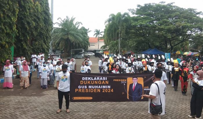 Komunitas Drumband Bangkalan Deklarasi Dukungan untuk Muhaimin Iskandar Jadi Presiden 2024