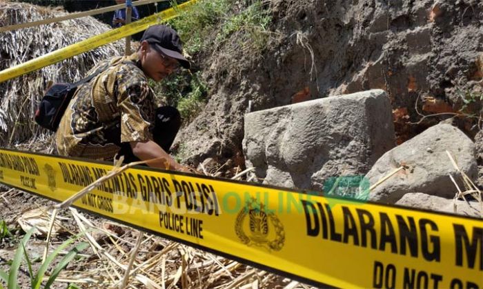 BPCB Trowulan Cek Lokasi Penemuan Kepala Kala di Gedog, Kota Blitar