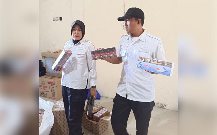 Pemkab Gresik dan Bea Cukai Gagalkan Peredaran 5,87 Juta Batang Rokok Ilegal