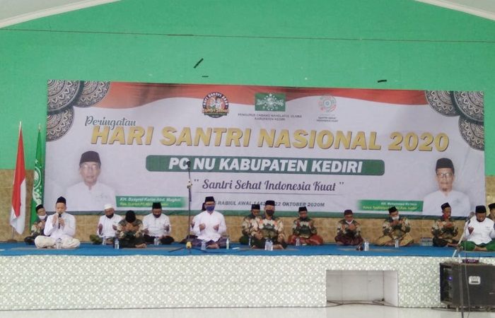 Peringati Hari Santri, PCNU Kediri Gelar Apel dan Doa Bersama