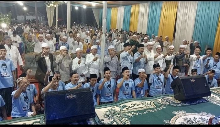 Simpatisan Habib Lutfi Deklarasikan Relawan untuk Menangkan Prabowo-Gibran