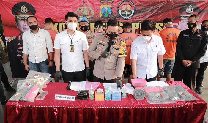 Operasi Sikat Semeru 2022, Polres Kediri Ungkap 16 Kasus