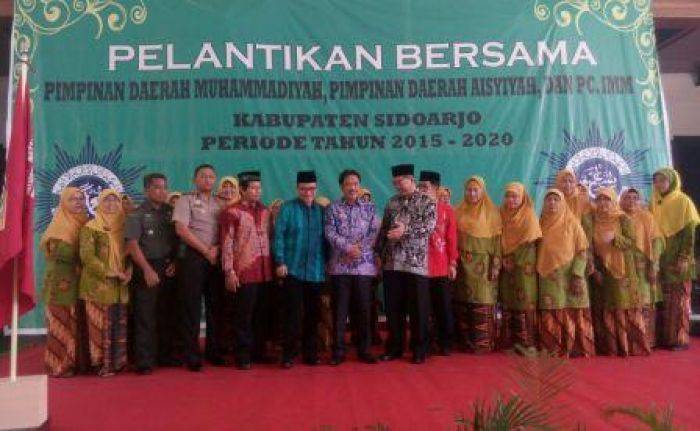 Dilantik, Pengurus Baru Muhammadiyah Sidoarjo Diminta Inovatif