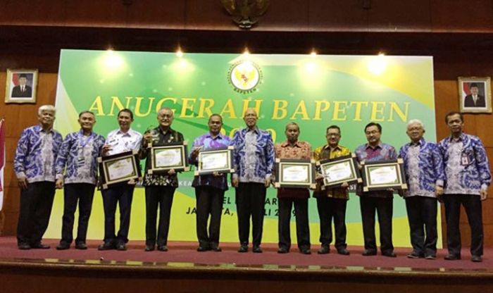 Jatim Raih Anugerah BAPETEN 2019