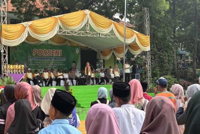 Porseni 2025 Kemenag Tuban Tingkat MTs Resmi Dibuka, Ada 15 Cabang Lomba yang Diikuti Ribuan Siswa