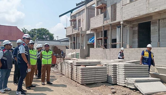Bupati Jombang Tinjau Pembangunan Sekolah Rakyat Jelang Tahun Ajaran Baru