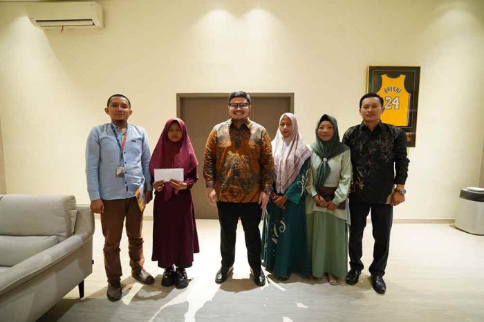 Bupati Dhito Beri Dukungan Penuh untuk Aulia, Pelajar SD yang Mewakilan Kediri di Ajang Omatiq 2025