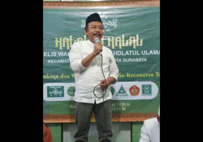 ​Direktur HARIAN BANGSA dan BANGSAONLINE.com Halal Bihalal dengan MWC NU Tambaksari
