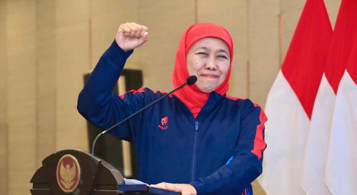 Peringati Haornas 2025, Gubernur Khofifah Serukan Semangat Persatuan dan Junjung Sportivitas