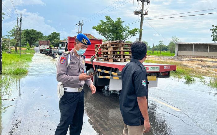 Wilayahnya Diterjang Banjir, Kades Aeng Tabar Minta Bantuan Kepala BBPJN Jatim - Bali