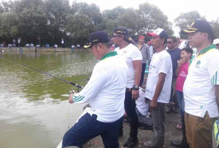 Disediakan 8 Ton Ikan, Warga Jubeli Lomba Mancing HUT Sidoarjo