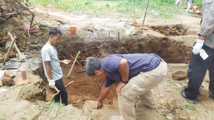 Gelar Ekskavasi Situs Mbah Blawu Jombang, Tim BKP Jatim Temukan Struktur Candi