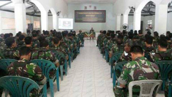 Kodim Bangkalan Sosialisasi Netralitas TNI dalam Pemilu 