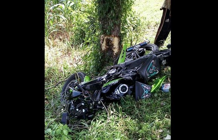 Hantam Pohon, Pengendara Motor Asal Kerek Tuban Tewas