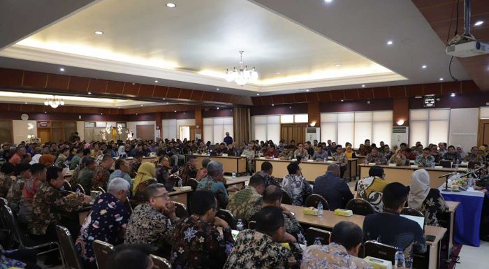 Kantah Kota Pasuruan Ikuti Rakerda BPN Jatim 2026 di Surabaya