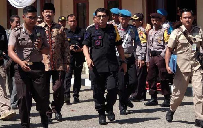 Kapolda Jatim Sidak Pengamanan Pilkada Serentak Pamekasan 