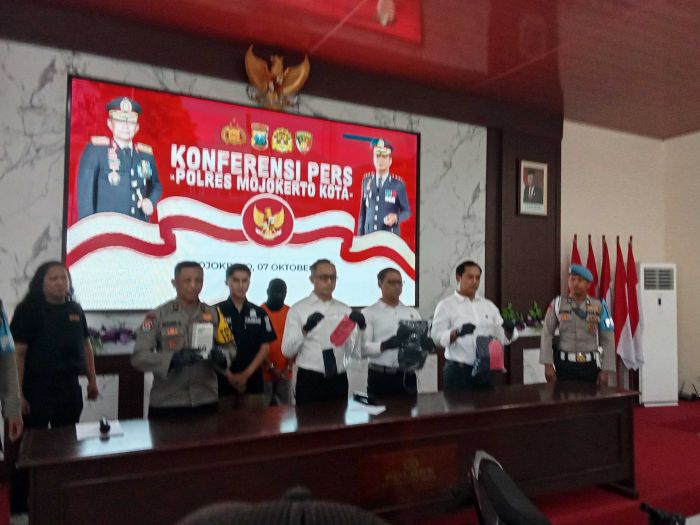 Polres Mojokerto Kota Ungkap Kasus Curat dan Curas yang Meresahkan Beberapa Pekan Lalu