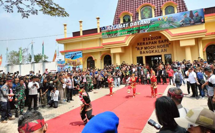 Kasad Cup di Bangkalan, Jenderal Dudung: Karapan Sapi Jadi Filosofi Penting Masyarakat Madura