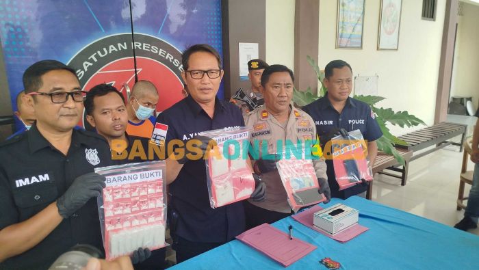 3 Sopir Nyambi Pengedar Sabu Ditangkap Polres Jombang Beserta BB Senilai Rp400 Juta