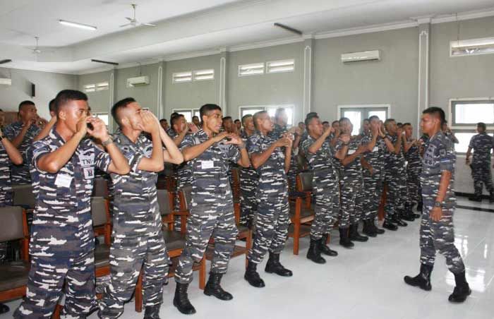 Kolatarmatim Terima OJT Tamtama Remaja Angkatan XXXVII Gelombang I TA 2017