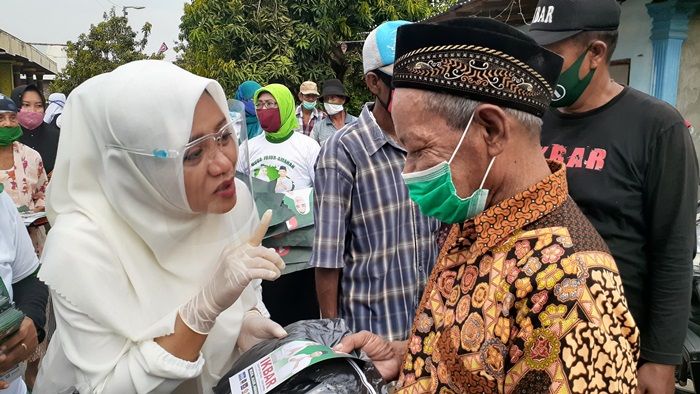 Teringat Jasa Bupati MKP, Warga Kecamatan Kemlagi Komitmen Coblos Ikbar