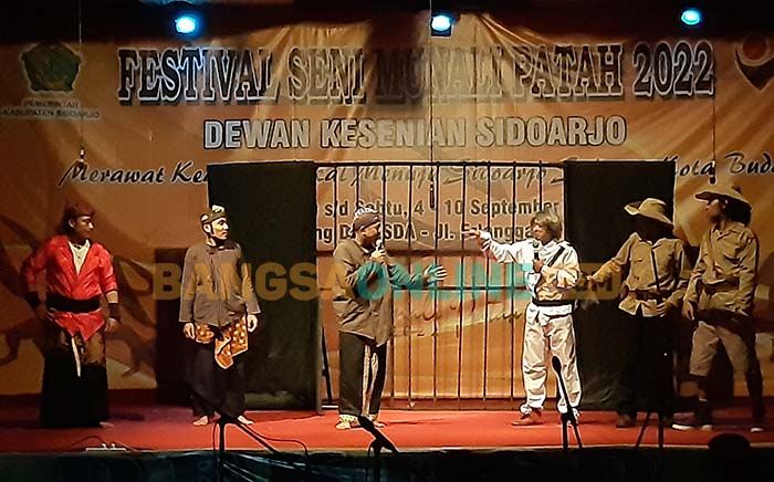 Ludruk dan Teater Warnai Hari Kedua Festival Seni Munali Patah 2022 di Sidoarjo