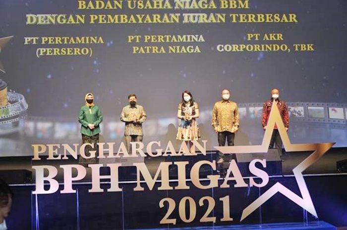 Pertamina Borong Tujuh Penghargaan BPH Migas 2021