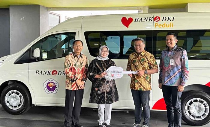 Dukung Dunia Pendidikan, Bank DKI Salurkan 1 Unit Mobil Operasional untuk Universitas Gunadarma