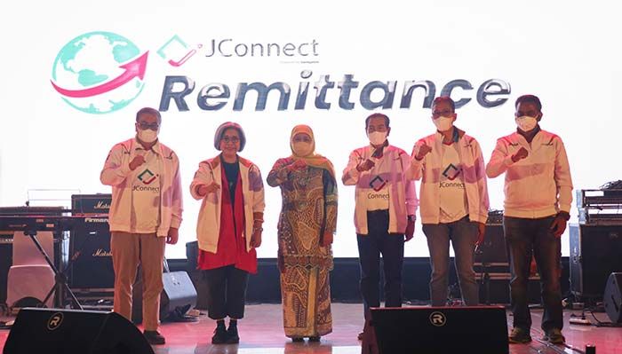 Rangkaian HUT ke-61, Bank Jatim Launching JConnect Remittance