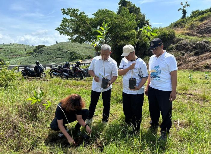 Penanaman 3.000 Bibit Tabebuya Bakal Percantik JLS Serang–Tambakrejo Blitar