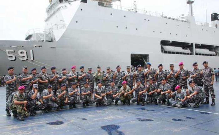 Pangarmatim Bersama 38 Pati Bersiap Ikuti AKS TNI AL di Lampung