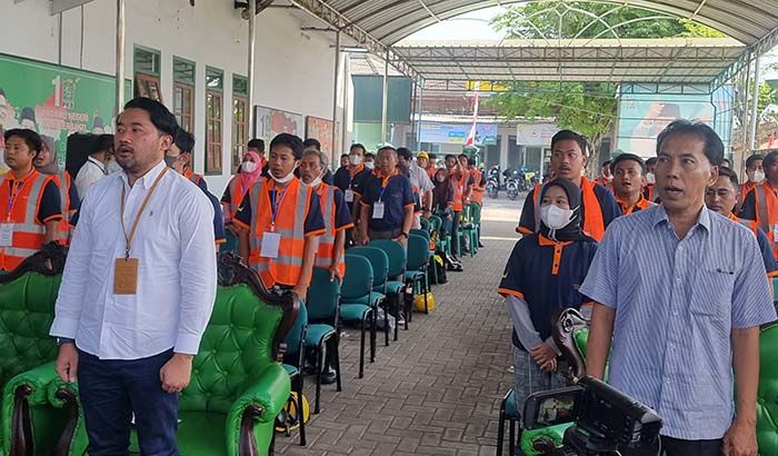 100 Tukang di Bangkalan Ikuti Uji Kompetensi Tenaga Terampil Bidang Jasa Konstruksi