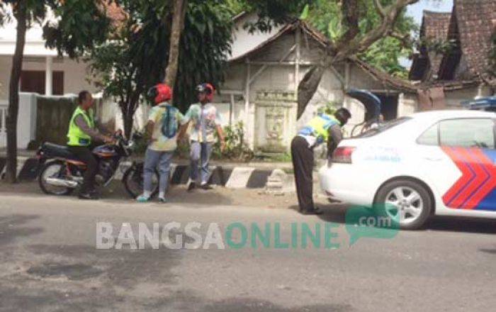 Belasan Siswa di Kediri Diamankan Polisi, Rayakan Kelulusan sambil Konvoi