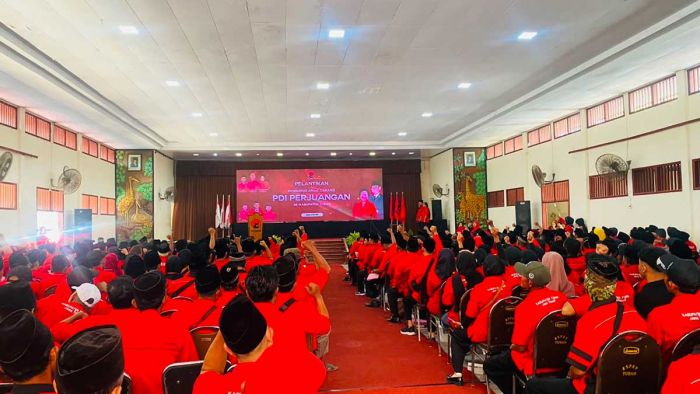 PDIP Jatim Lantik 206 Pengurus PAC di Tuban