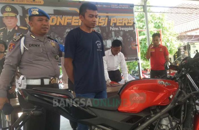 Jambret Apes di Trenggalek, Saat Kabur Nyelonong Masuk Jurang