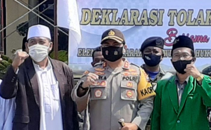 FKUB Kabupaten Mojokerto Gelar Deklarasi Damai Tolak Aksi Kekerasan dan Anarkisme