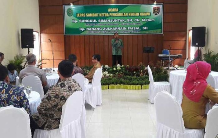 Nanang Zulkarnain Jabat Ketua Pengadilan Negeri Ngawi