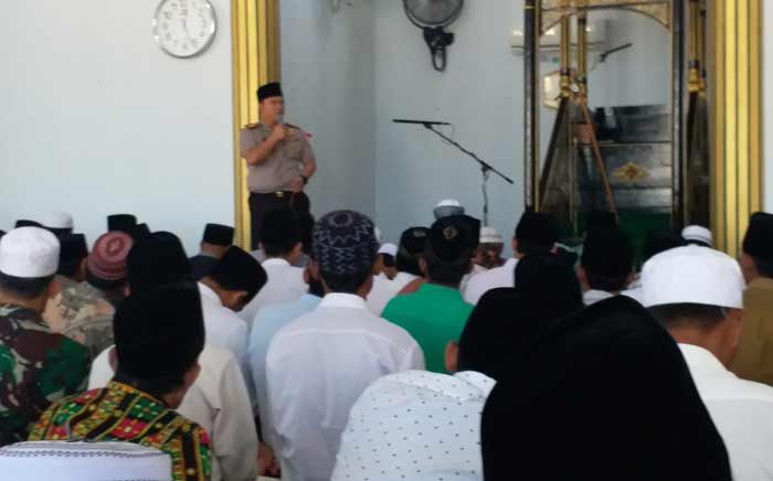 Salamatan di PP Al Muhajirin, Kapolres Bangkalan Ajak Semua Jajarannya