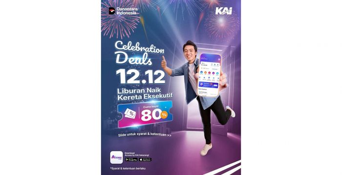 KAI Daop 7 Madiun Hadirkan Diskon 20 Persen Tiket Kereta di 12.12