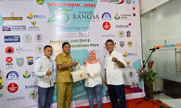 Pesan Kabid Infokom Diskominfo Surabaya saat Hadiri HUT ke-25 Harian Bangsa