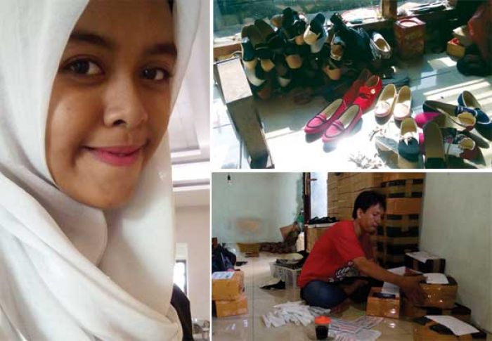 Afifa, Mahasiswi UINSA yang Sukses Jadi Pelaku UKM Sepatu 