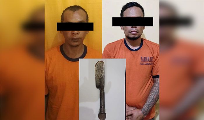 2 Spesialis Pembobol Rumah Kosong di Gondanglegi Malang Ditangkap Polisi