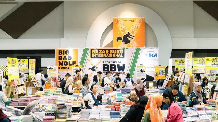 BBW Surabaya 2026 Memasuki Pekan Akhir, Rayakan Satu Dekade dengan Belanja Buku Berhadiah