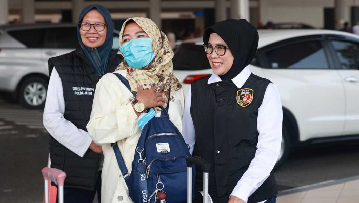 Polda Jatim Pulangkan PMI Malang Korban TPPO dari Arab Saudi