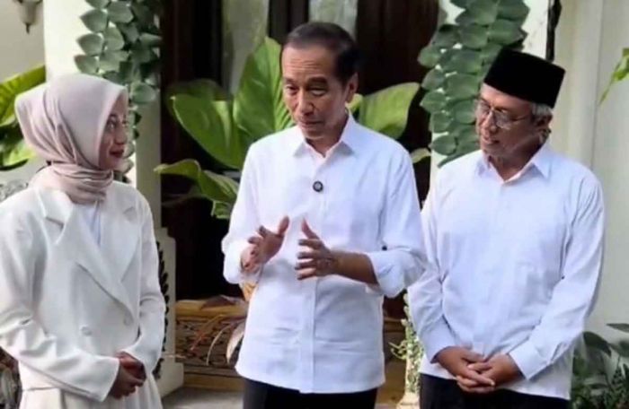 Vinanda-Gus Qowim dapat Pesan Peningkatan Industri Pariwisata dari Jokowi