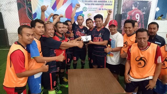 Ketua DPRD Sidoarjo Buka Turnamen Futsal Kartar Cup 2018